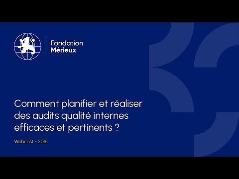 How to plan and carry out effective and relevant internal quality audits?