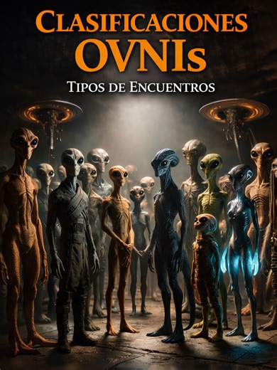 Clasificaciones de OVNIs y encuentros alienígenas
