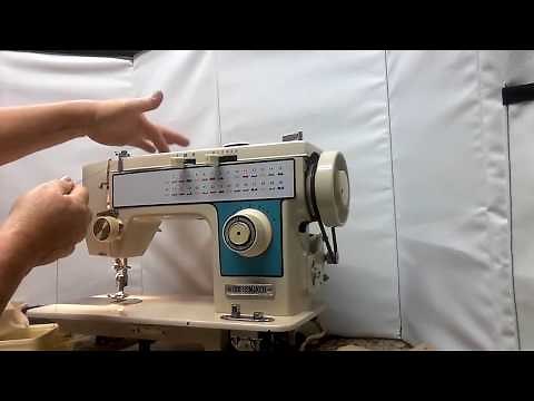 Vintage DRESSMAKER Sewing Machine Demo