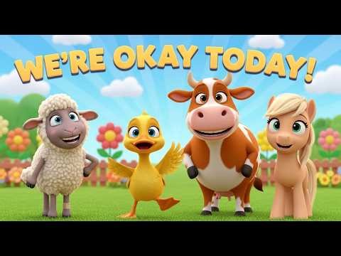 Boo-Boo Go Bye-Bye! | Cute Farm Animals Healing Song for Toddlers | Kids Nursery Rhyme