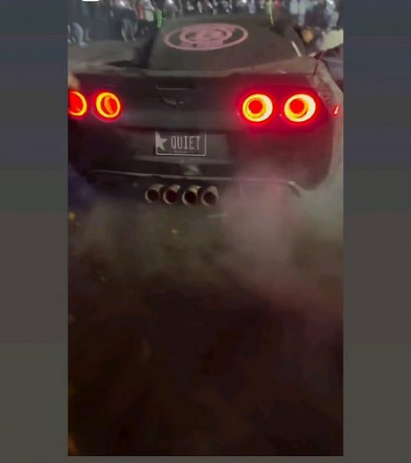 Corvette C6 Burnout Drift