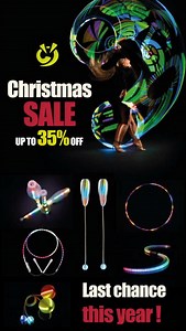 🎄 Ignis Pixel Merry Christmas Sale ✨ The hottest season is here – orders are pouring in from artists worldwide, and our team is crafting props for epic shows everywhere! Dreaming of new LED poi, staff, jump rope, or clubs? This is YOUR moment! Christmas Sale is LIVE 🔥 Up to 35% OFF on the entire pixel props assortment! Grab world-class #1 LED props at the best prices of the year – the perfect gift for yourself or your flow fam that will shine through 2026 and beyond! 💫 Sale ends December 31 –