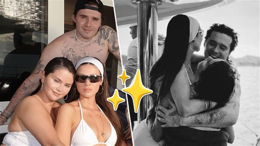 Selena Gomez brings in the New Year with Brooklyn Beckham & Nicola Peltz
