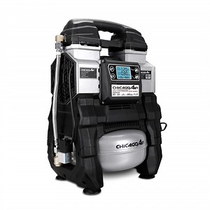 Chicago Air HUSHACDC 18V Li-ion 5L AC/DC Brushless Oil Free Air Compressor