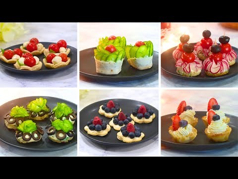 6 Delicious and Easy Recipes for Spring CANAPÉS and STARTERS