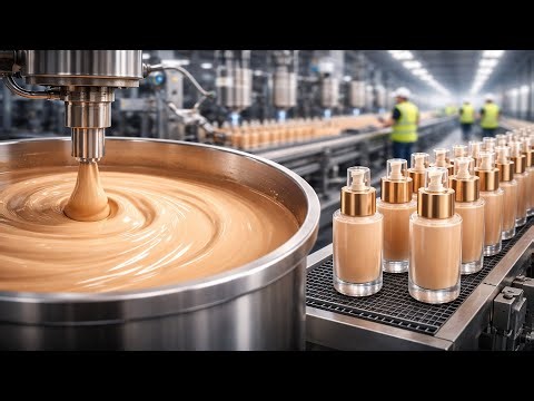 Watch How Your Foundation Makeup Gets Made