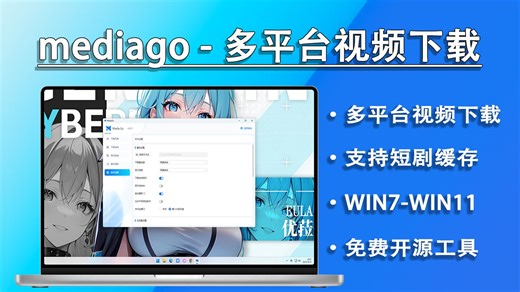 好用到爆炸的全平台视频下载工具 主流频台全支持 同时支持网站视频下载 短剧下载！