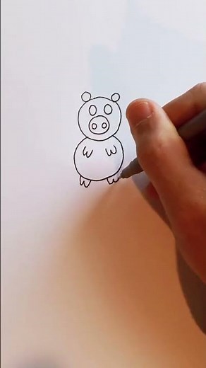 How to draw a pig song