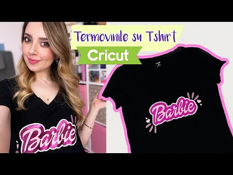 T-shirt con Termovinile Barbie | Cricut Joy e Easypress