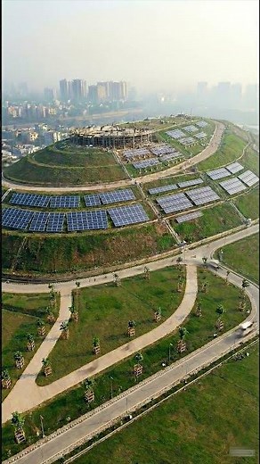 Ghazipur Landfill Transformation | From Garbage Mountain to Solar Park | Delhi Green Energy Reform