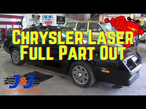 1986 Chrysler Laser 2.2L Turbo Test Video MGCY148