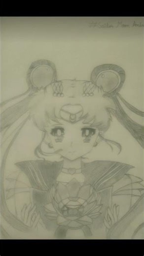 sailor moon drawing ❤️❤️❤️❤️ #sailormoon #drawing #shorts #song #golden #kpopdemonhunter #bts #kpop