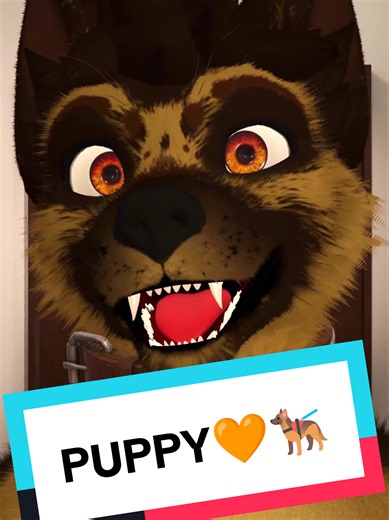 Just a lil happy puppy 🧡🐕‍🦺 #furry #vrchat #furryfandom #furrytiktok