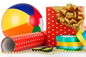 The secret hack to gift wrapping a ball
