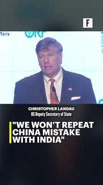 "We Won’t Repeat China Mistake with India"