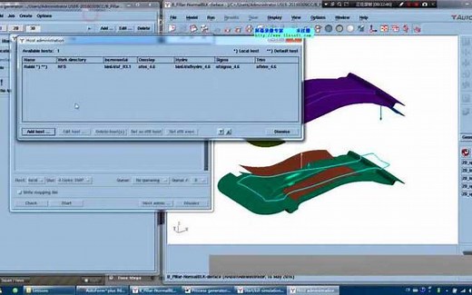 Autoform Dynaform5.9 热成型冲压视频教程