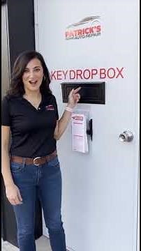 How To Use Our Key Drop Box After Hours.
