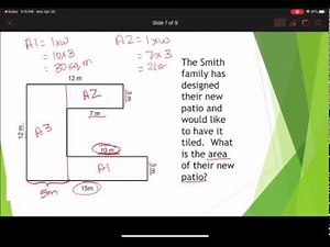 Area and perimeter of irregular shapes