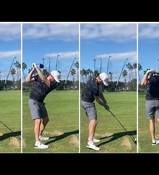 Chris Kirk Driver Swing Sequence and Slowmotion