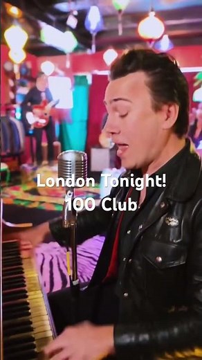 We are playing our rock n roll show tonight at the legendary 100 Club in Oxford Street, London UK
