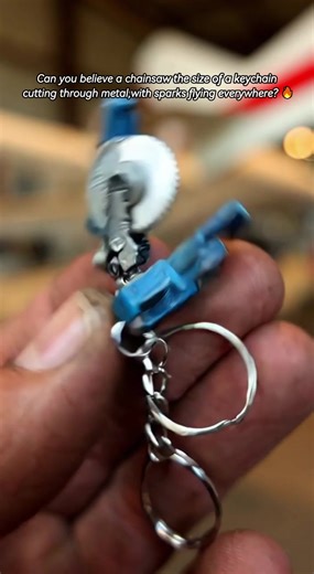 Compact Chainsaw Performance: Keychain Size vs. Metal