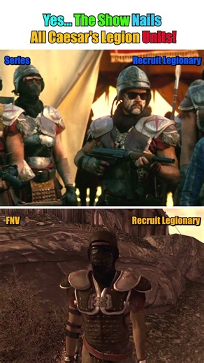 Yes... The Show Nails All Caesar's Legion Units! #Fallout #FalloutTVShow