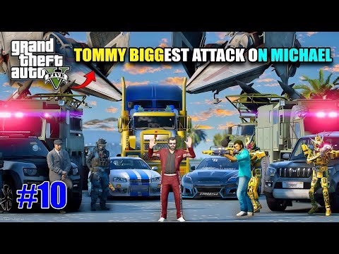 BIGGEST ATTACK OF TOMMY ON PRESIDENT 🔥 - GTA 5 GAMEPLAY #gta5 #technogamerz