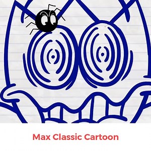 My cute pet is a little spider 😅 #Max_puppy #humor #classiccartoon | WOA Network