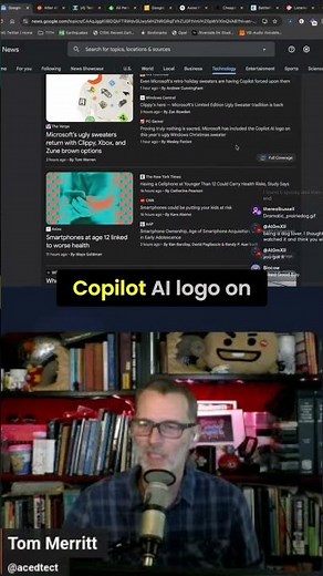 Microsoft's Ugly Holiday Sweaters Are Back!