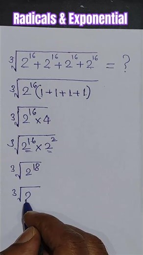Exponents & Radical Expression