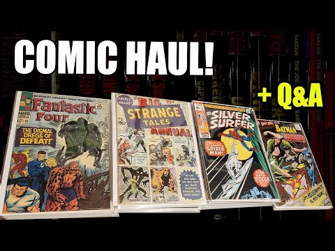 Comic Book HAUL What Do I Collect? Q&A, Buying Strategies, Organizing Your Comic Collection