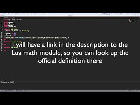 LÖVE (Love2d) 0.9.0 Requests #2 - Player Rotation
