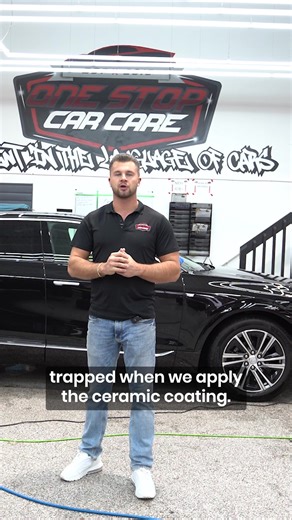 🤔 What is Ceramic Coating? ✨ Ceramic Coating creates a glass-like protective coating over your vehicle's paint that gives your vehicle a permanent wet-glossy look for years and makes cleaning extremely easy. 👉 Click "Learn More" to receive a FREE quote ✅ Effortless Cleaning ✅ Shed Water and dirt ✅ UV Protection ✅ Permanent Gloss ✅ Permanent Shine 🏆 One Stop Car Care is one of the premier paint corrections & coatings facilities in Surrey. Our highly trained team brings industry-leading experie