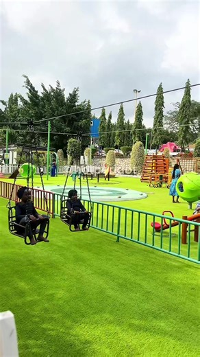 Fun Kids Playground at Central Park, Abuja - Zip Line, Trampoline, Popcorn & More!
