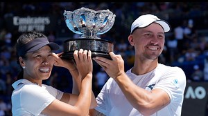 Former UGA men's tennis player Jan Zielinski wins Australian Open mixed doubles title