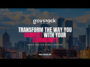 Govstack™ - Transform the way you connect with your community.