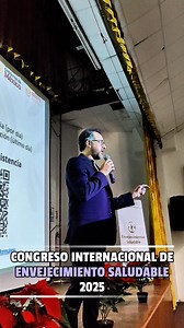 En temas de bienestar, ¡el ISSSTE siempre a la vanguardia! 👴👵 👁️ Con el objetivo de abordar desde todos los frentes los desafíos y oportunidades del bienestar integral de las personas adultas mayores, del 3 al 5 de diciembre, se realizó el Congreso Internacional de Envejecimiento Saludable 2025. En él, se intercambiaron las buenas prácticas, ideas, opiniones y nuevos conocimientos que fortalecen la atención que te brindamos para que siga siendo humana, cercana y de calidad. ✅ 🏥 Con tu partic