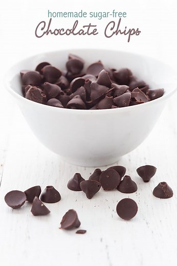 Homemade Sugar-Free Chocolate Chips