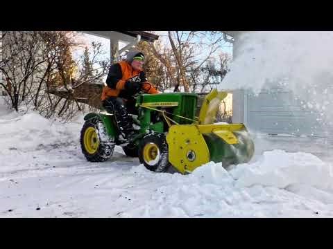 1967 John Deere 110 tractor in original condition 