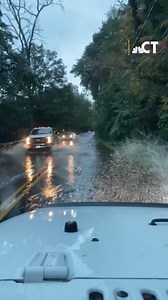 Heavy rain continues to fall across parts of Connecticut and it's causing flooding in some areas. This is Greenwich. What are you seeing where you are? | NBC Connecticut