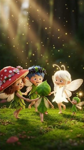Fairy Dance in Magic Forest 😍🧚‍♂️ Satisfying ASMR #shorts