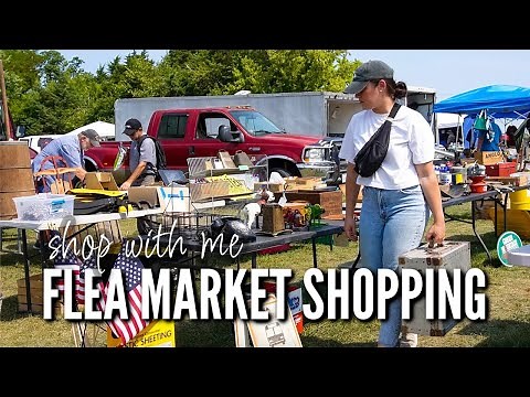 Flea Market Shopping at Double Tollgate Virginia