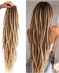 Custom Human Hair SE Dreadlock Extensions | Handmade Boho Dreads | Single End Loc Extensions | Luxury Custom Locs - Etsy