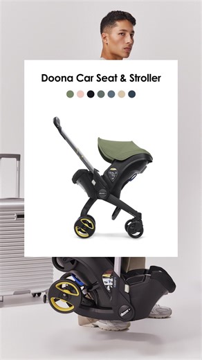 The Doona Car Seat & Stroller is airplane certified, ensuring your baby stays safe and comfortable from the car to the plane, in a taxi, and every adventure in between. | Doona USA