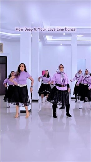 How Deep Is Your Love Line Dance || Lanata LD Class#dance #linedance #shorts