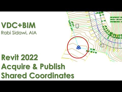 Revit 2022 Acquire & Publish Shared Coordinates 4K