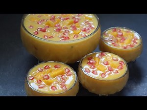 Mango Custard Recipe | Mango Dessert | Quick & Easy Mango Custard / Dessert Recipe | Mango Recipes