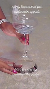 385K views · 8.6K reactions | New Diy Black crushed Candleholders upgrade. Full video will be uploaded to my utube channel @ asasessentials&upgrades. Follow me for more diy projects. Thank you for supporting my page.❤️. #smallbusiness #homemade #homecraft #autumn #fallcolors #asasessentials #craftyhacks #crafted #viralshorts #viralreels #viralvideos #unique #smallbusinessowners | Asa Asa | Facebook