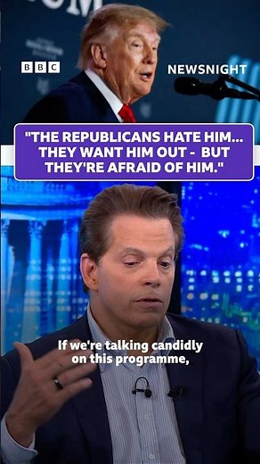 "The Republicans hate him... they want him out - but they're afraid of him"