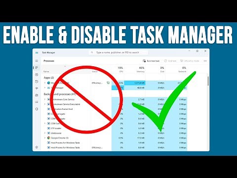 How to Disable (Hide) or Enable the Windows Task Manager as Needed